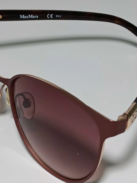 Max Mara Diamov Cat Eye Sunglasses Tortoiseshell Brown Gradient Gold 59/15/135 main image 16
